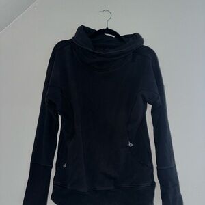 Lululemon Black Cowl Neck Pullover